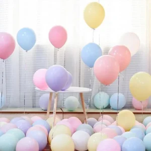 Macaron Pastel Colors Latex Balloons 12″ Inch – Single color 10 Pcs